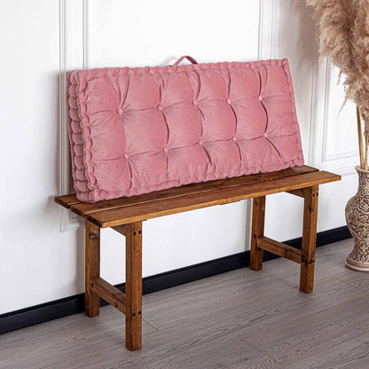 Customizable Velvet Bench Pad